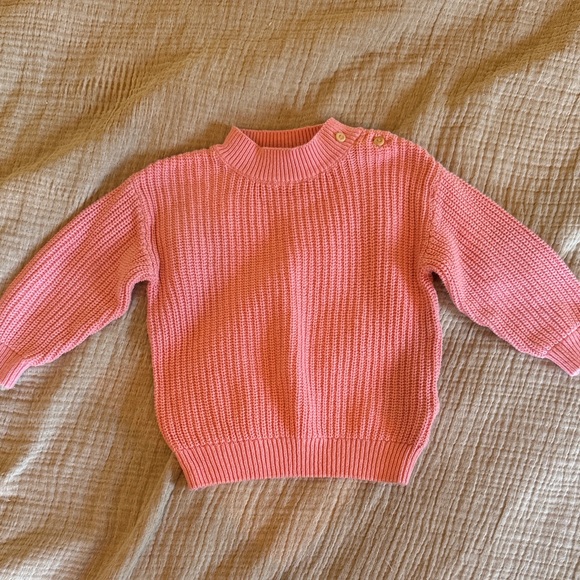 H&M Coral Knit Sweater - Picture 1 of 6